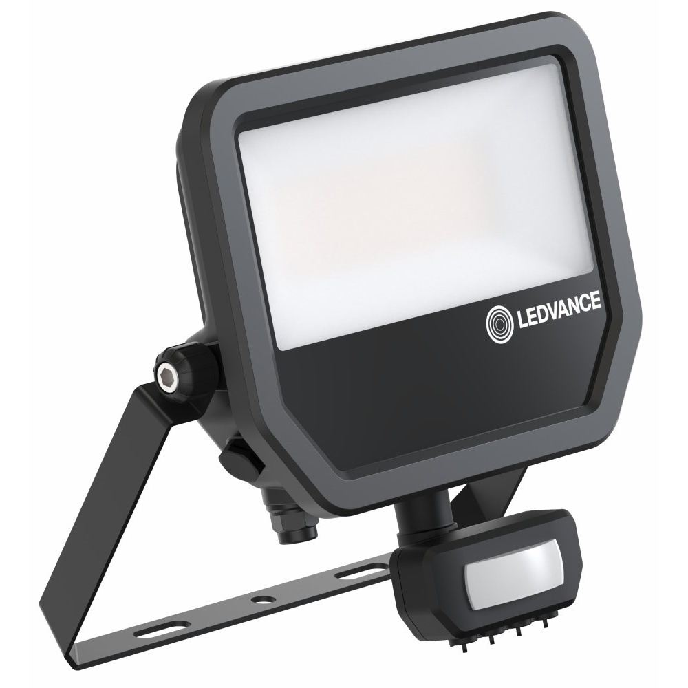 Lyora SchijnwerperVance 41W - 3000K zwart met sensor - 5017580
